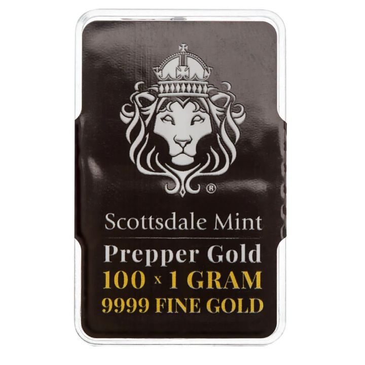 Sztabka Scottsdale Mint Prepper 1 gram Złota (1 sztuka)