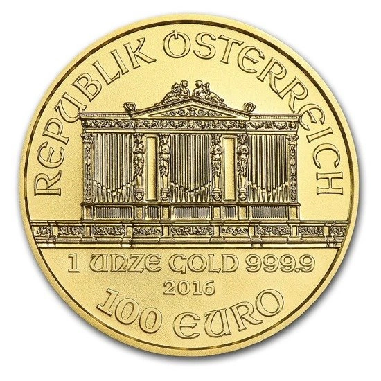 Filarmónica de Viena 1 oz Oro Varias Añadas
