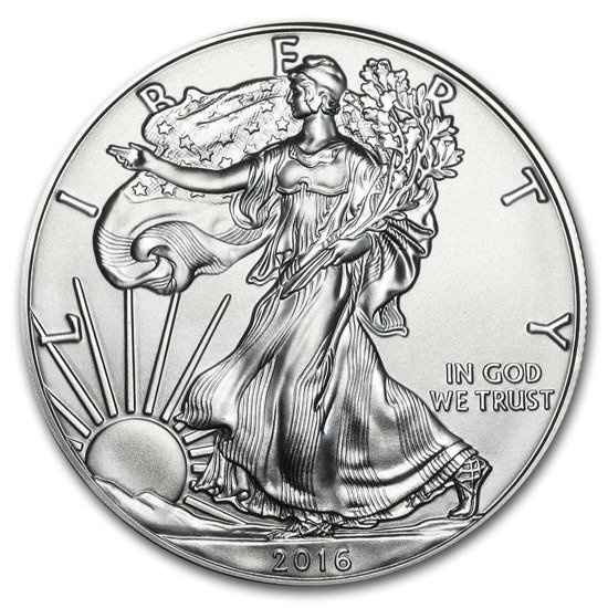 American Eagle 1 oz Plata Varias Anualidades