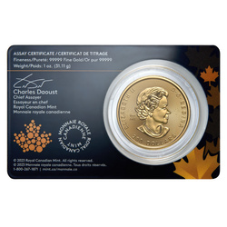 Canadá Klondike: Fiebre del Oro - Paso del Oro 1 oz Oro 2023