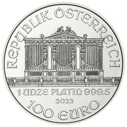 Wiedeński Filharmonik 1 uncja Platyny 2023