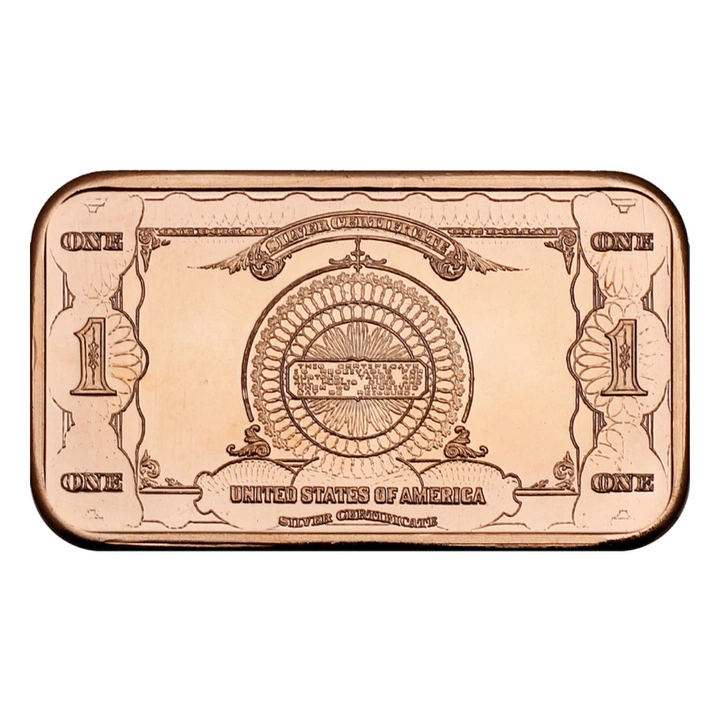 Měděná medaile Trump 45 Banknote 1 oz