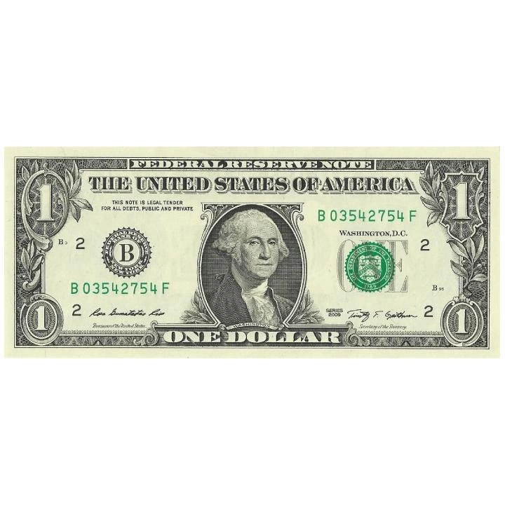 USA Banknote 1 Dollar (1 U.S. dollar / 1 USD) UNC 100 pieces