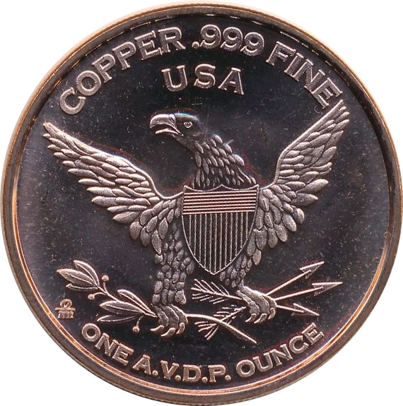 Stegosaurus 1 Unze Kupfer