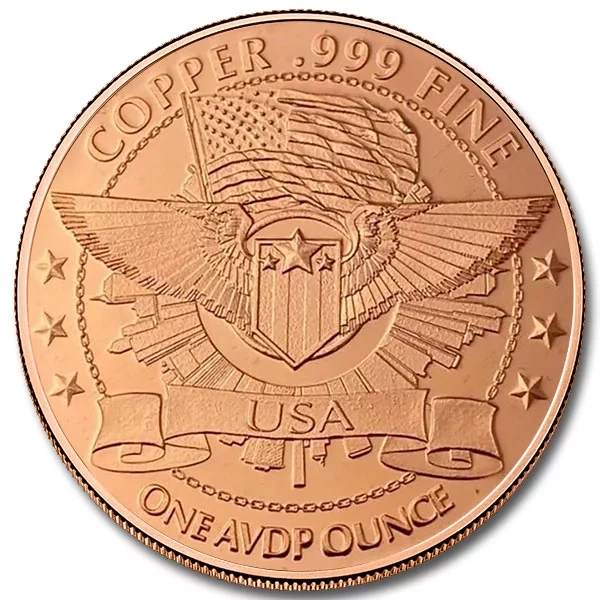 Area 51 „Jsou tady“ 1 unce mědi
