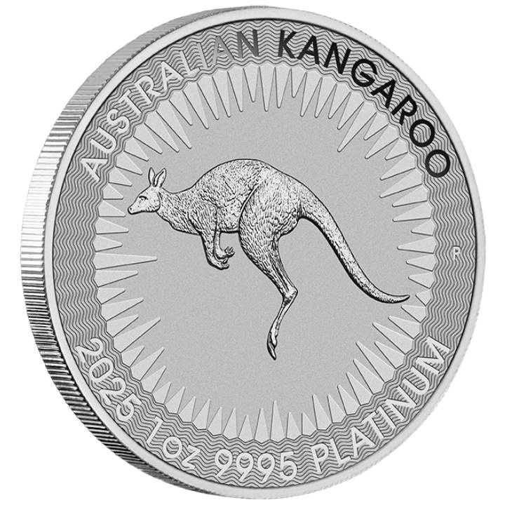 Australian Kangaroo 1 oz Platinum 2025
