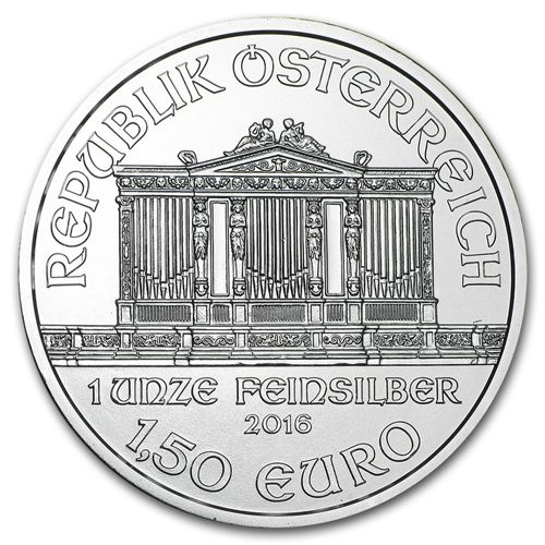 Filarmónica de Viena 1 oz Plata Varios Anualidades