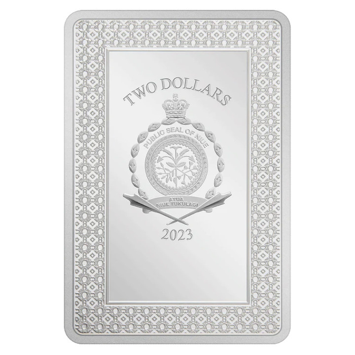 Niue: Tarot Cards – Justice coloured 1 oz Silber 2023 Proof