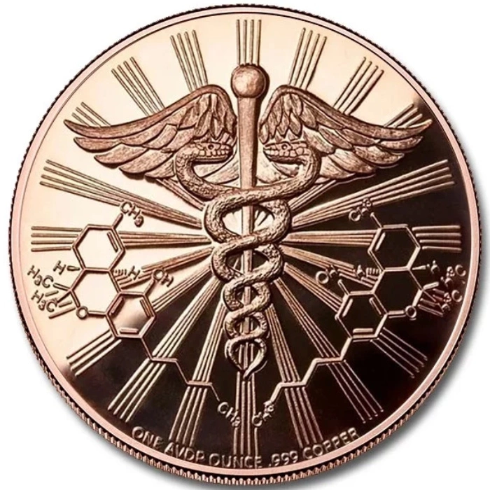 Konopný hippie design 1 unce mědi