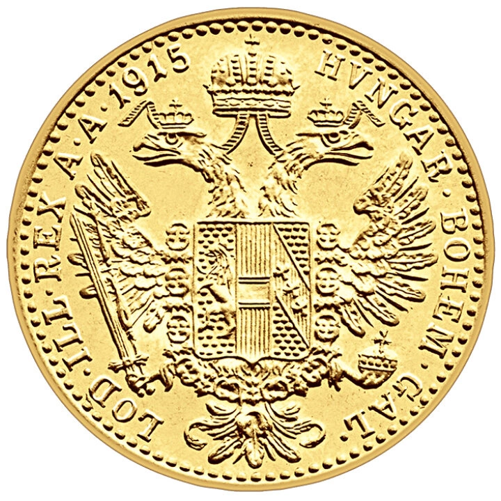 Gold Österreichischer Dukat 1915 NEUE Prägung (Brand New)