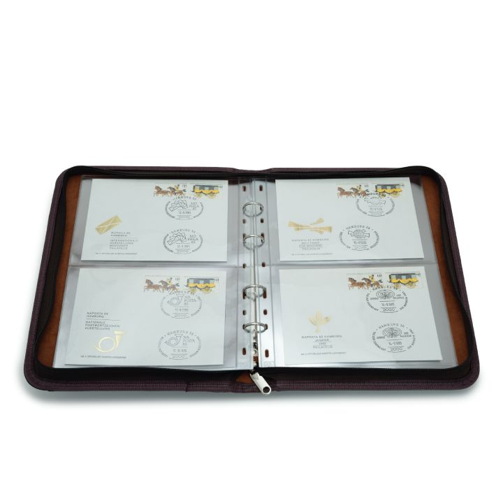 Leuchtturm - Klaser Kurt para tarjetas Optima (marrón)