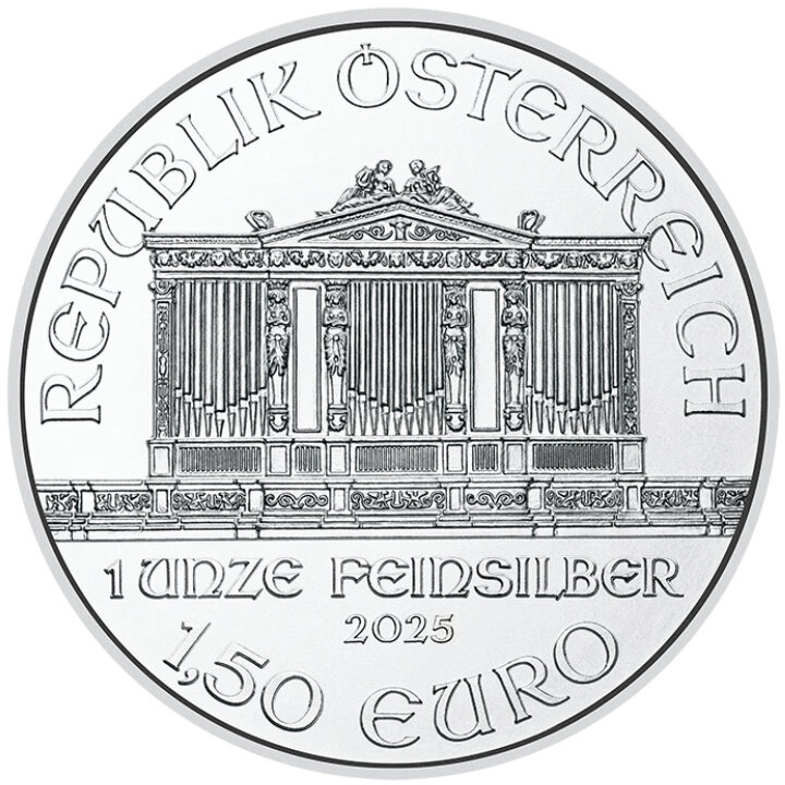 Vienna Philharmonic 1 oz Silver 2025