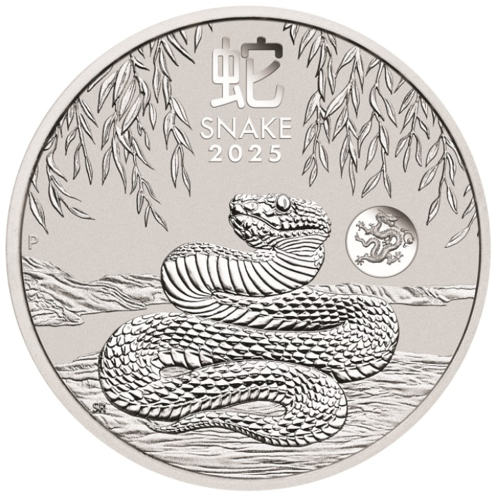 Perth Mint: Lunar III - Year of the Snake 1 oz Silver 2025