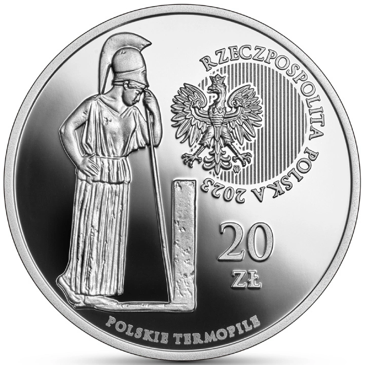 Polish Thermopylae - Warsaw Thermopylae 20 PLN Silver 2023 Proof