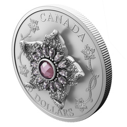 Canada: Williamson Diamond Brooch $20 Silber 2025 Matte Proof