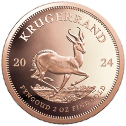 Krugerrand 2 oz Gold 2024 Proof Piedfort