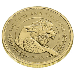 The Lion and The Eagle 1 oz Gold 2025