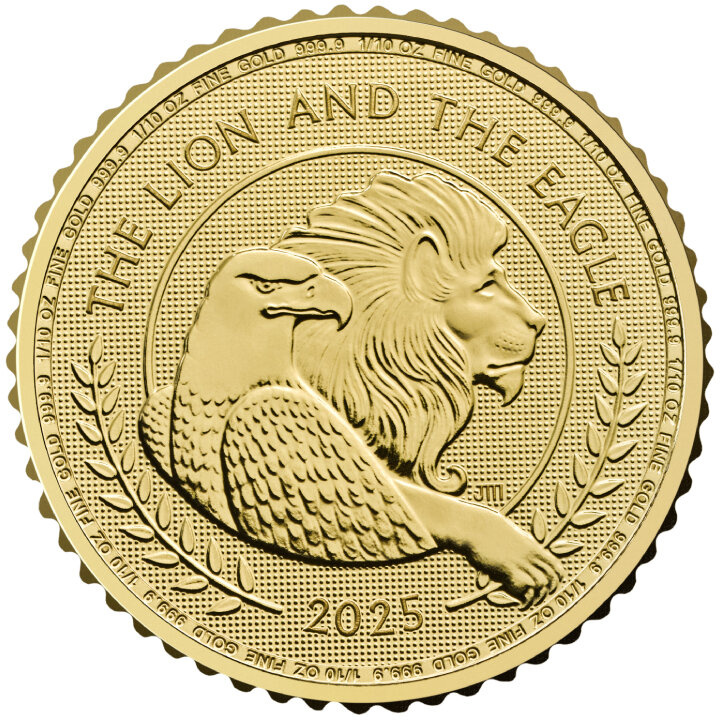 The Lion and The Eagle 1/10 uncji Złota 2025
