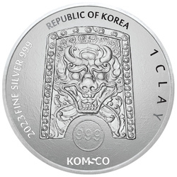 South Korea: ZI:SIN Lepus 1 oz Silber 2023