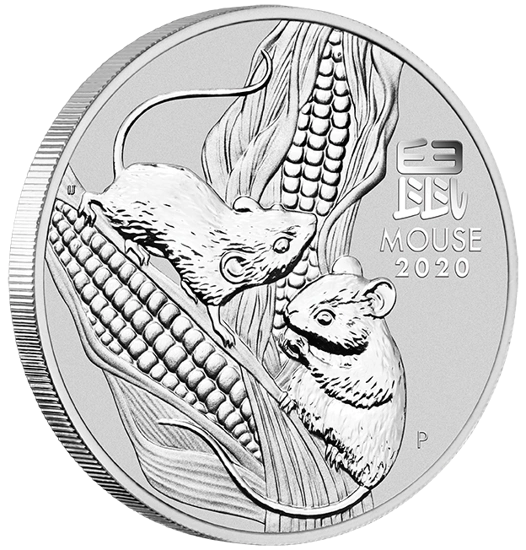 Lunar III: Jahr der Maus 1000 gram Silber 2020