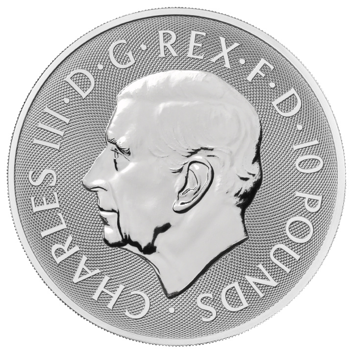 The Royal Tudor Beasts: The Queen's Panther 10 oz Silver 2025