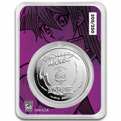 Niue: Yu-Gi-Oh! Alexis Rhodes coloured 1 oz Silver 2024 Slab