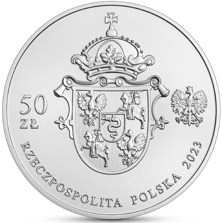 500th Anniversary of Anna Jagiellonka's birth 50 PLN Silver 2023 High Relief Coin