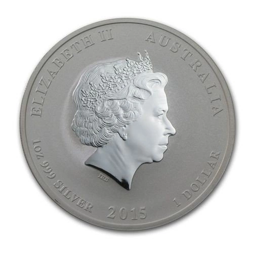 Jahr der Ziege 1 oz Silber 2015