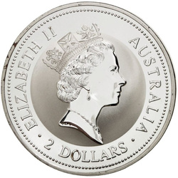 Kookaburra 2 oz Silver 1997