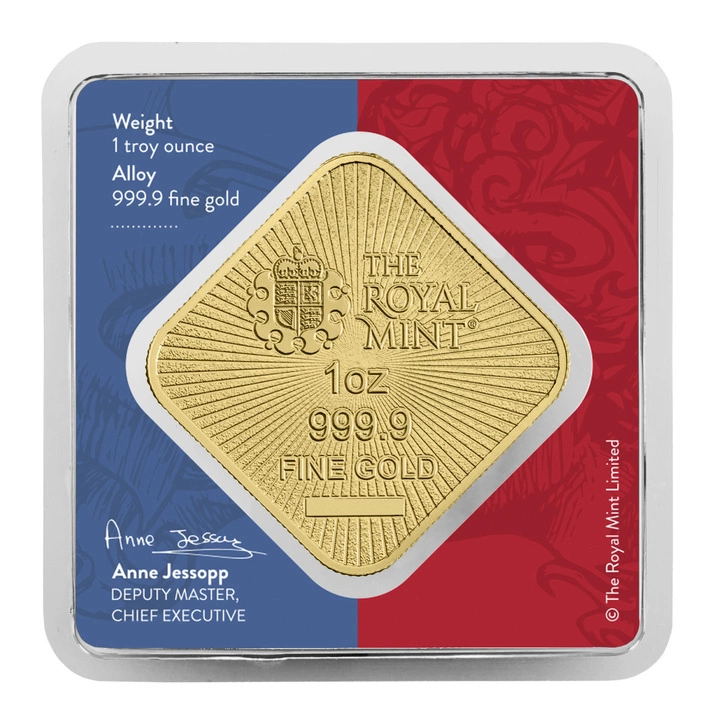 Britannia and Liberty 1 oz Gold Bar