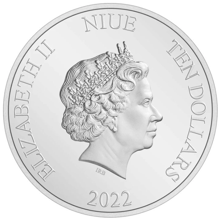 Niue: Disney Cinema Masterpieces - Pinocchio coloreado 3 oz Plata 2022 Proof