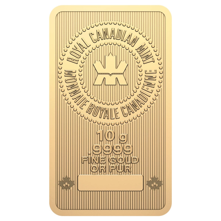 The Royal Canadian Mint Bar - Lunar Year of the Horse 10 grams Gold 2026