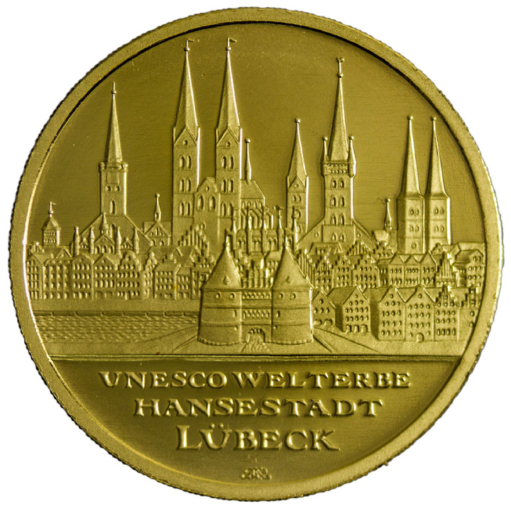 UE: 100 Euro 1/2 oz Gold Coin Random Year