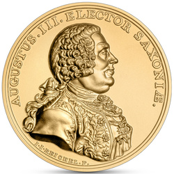 Treasures of Stanislaw August - 500 PLN August III Sas Gold Coin