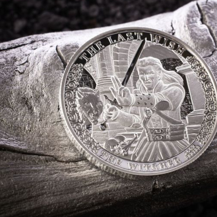 Niue: The Witcher Book Series - The Last Wish 1 oz Plata 2023