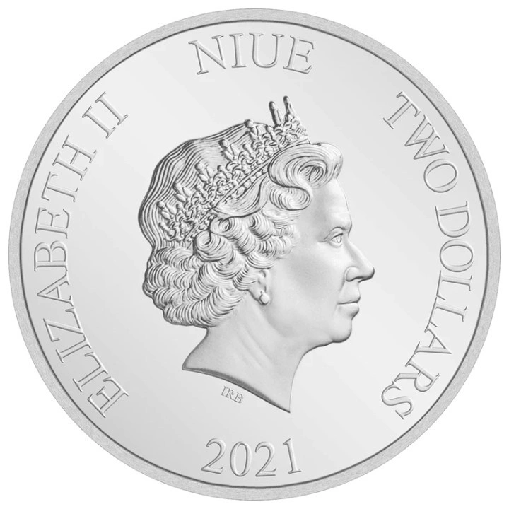 Niue: Harry Potter Classic - Lord Voldemort 1 oz Silber 2021 Proof