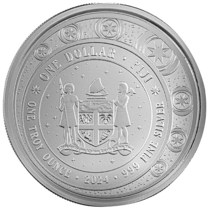 Fiji: Unicorn 1 oz Silber 2024 Prooflike