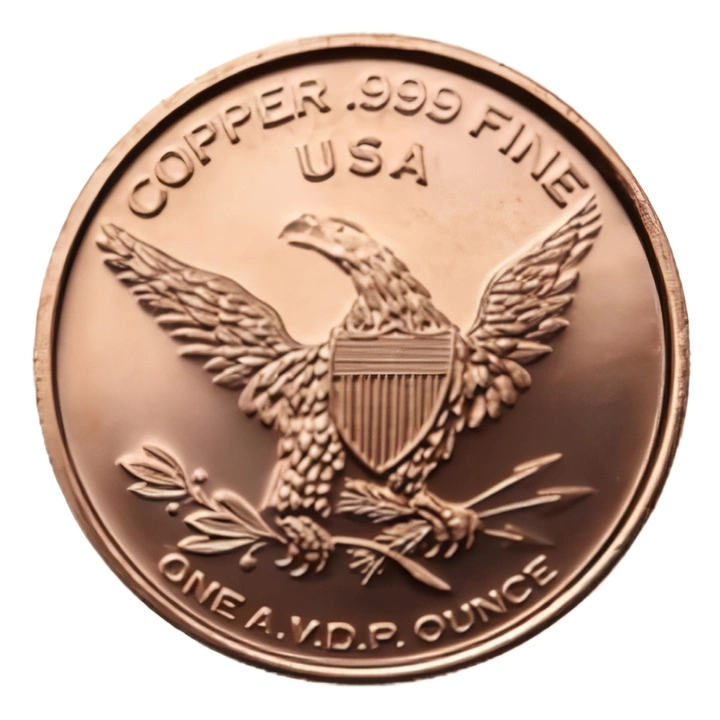 Velociraptor 1 Unze Kupfer