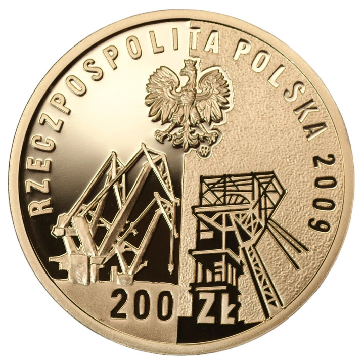První vláda Velké změny 200 zł zlato 2009 Proof
