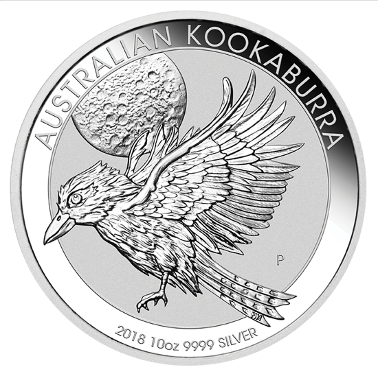 Kookaburra 10 uncji Srebra 2018