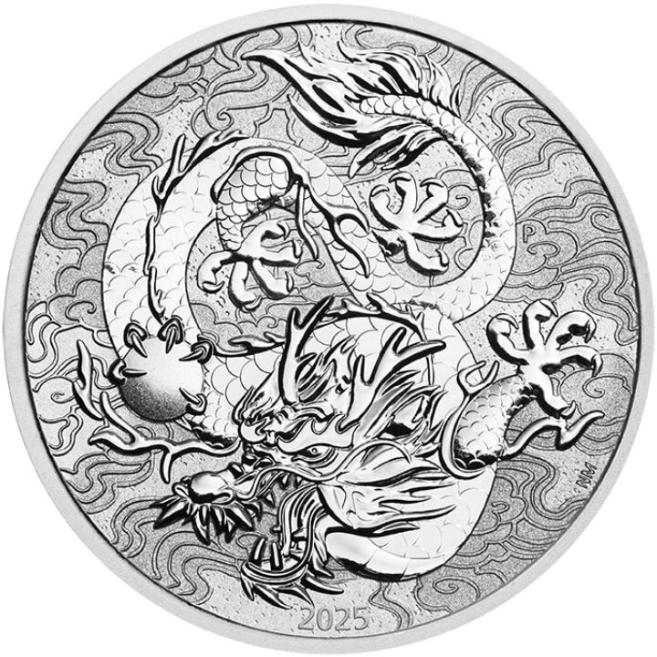 Chinese Myths and Legends: Dragon 10 oz Silver 2025