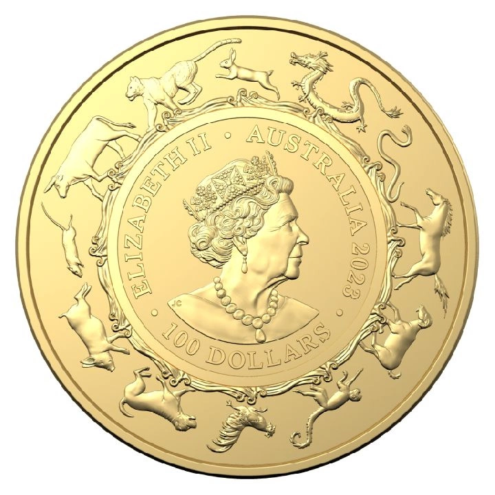 RAM: Lunar - Año del Conejo 1 oz Oro 2023