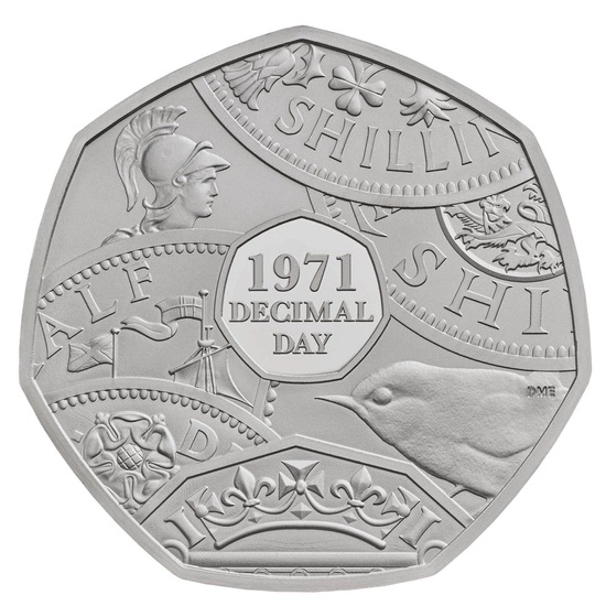 Sada 14 mincí Premium Velká Británie 2021 Proof