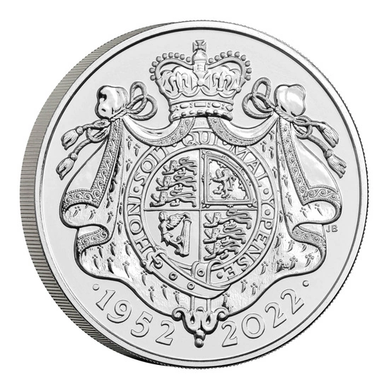 The Platinum Jubilee of Her Majesty The Queen Miedzionikiel £5 2022
