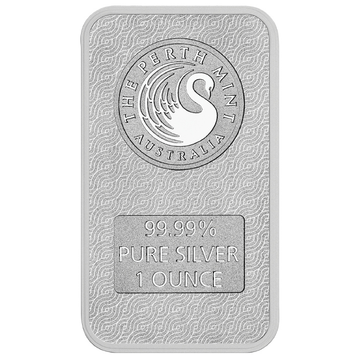 The Perth Mint: Lunar - Snake 1 oz Silver Bar LBMA GD Refiner