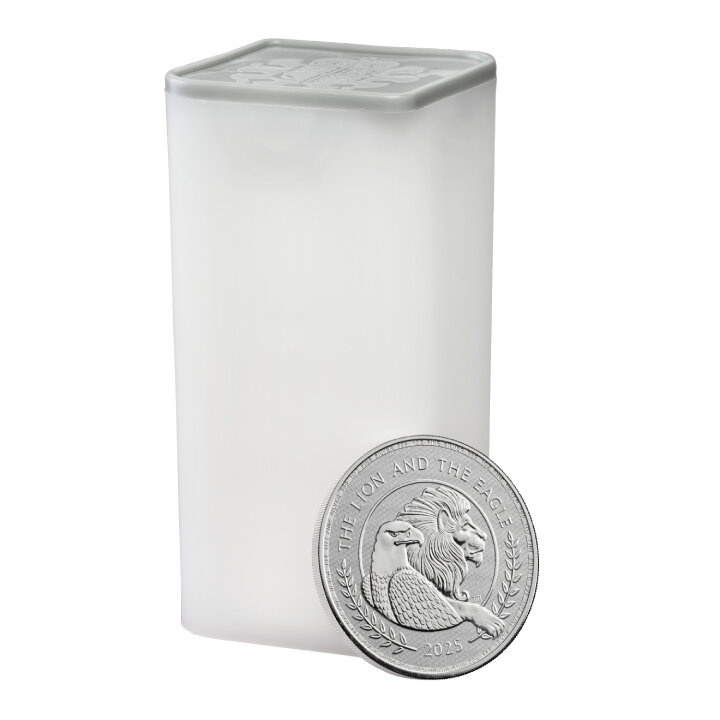 The Lion and The Eagle 1 oz Silver 2025