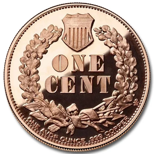Indian Head Cent – 1 unce mědi