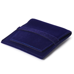 Leuchtturm - Premium Coin Pocket for one coin with or without capsule up to 50 mm, blue