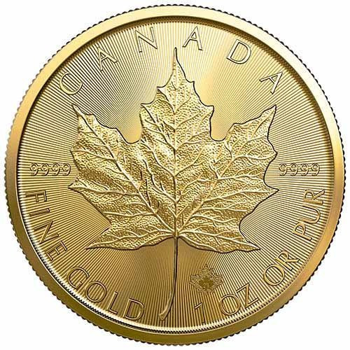 Kanadský javorový list 1 unce zlata 2021 BALÍČEK 10 KS