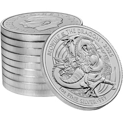Myths & Legends: Beowulf and The Dragon 1 oz Silver 2025